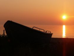 Sonnenuntergang am Strand